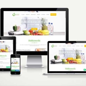 Diyetisyen Web Site Paketi